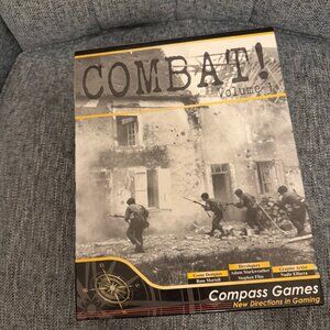 Combat! Volume 1 (open, unpunched, cards in factory seal) Compass Games
